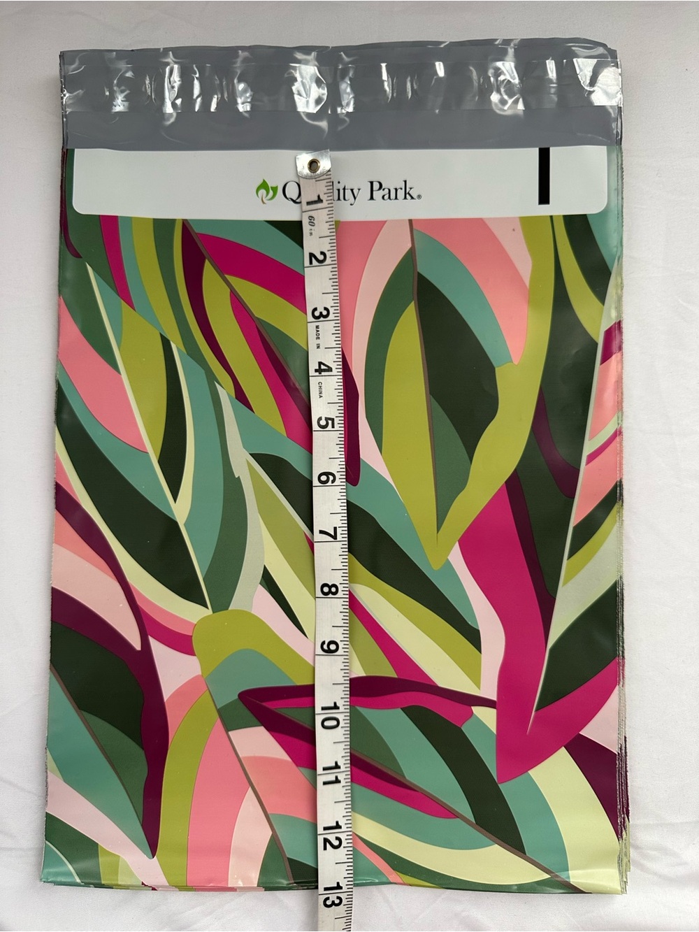 Tropical Leaves Thank You Poly Mailers 10x13 Shipping Envelopes 25 Count - Picture 5 of 6